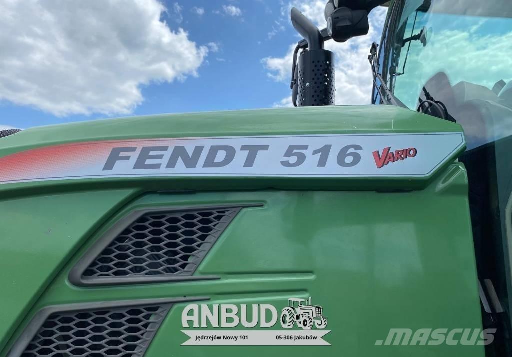 Fendt 516 Vario 트랙터