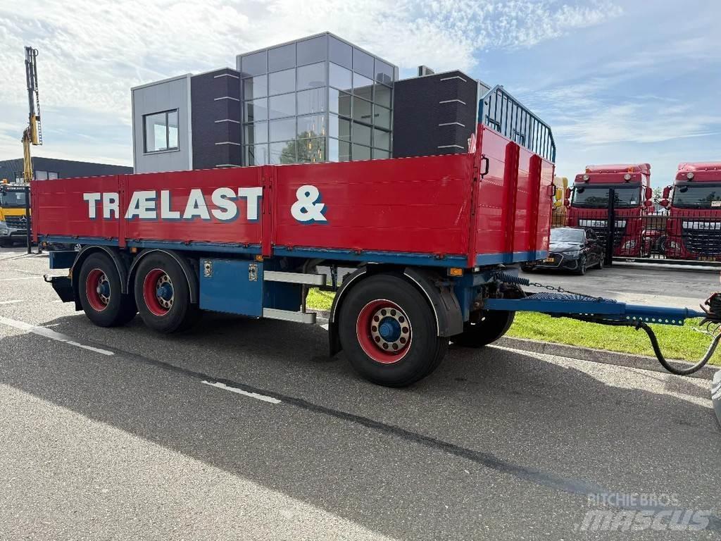 HFR 3X BPW AXLE 플랫베드/드롭사이드 트레일러