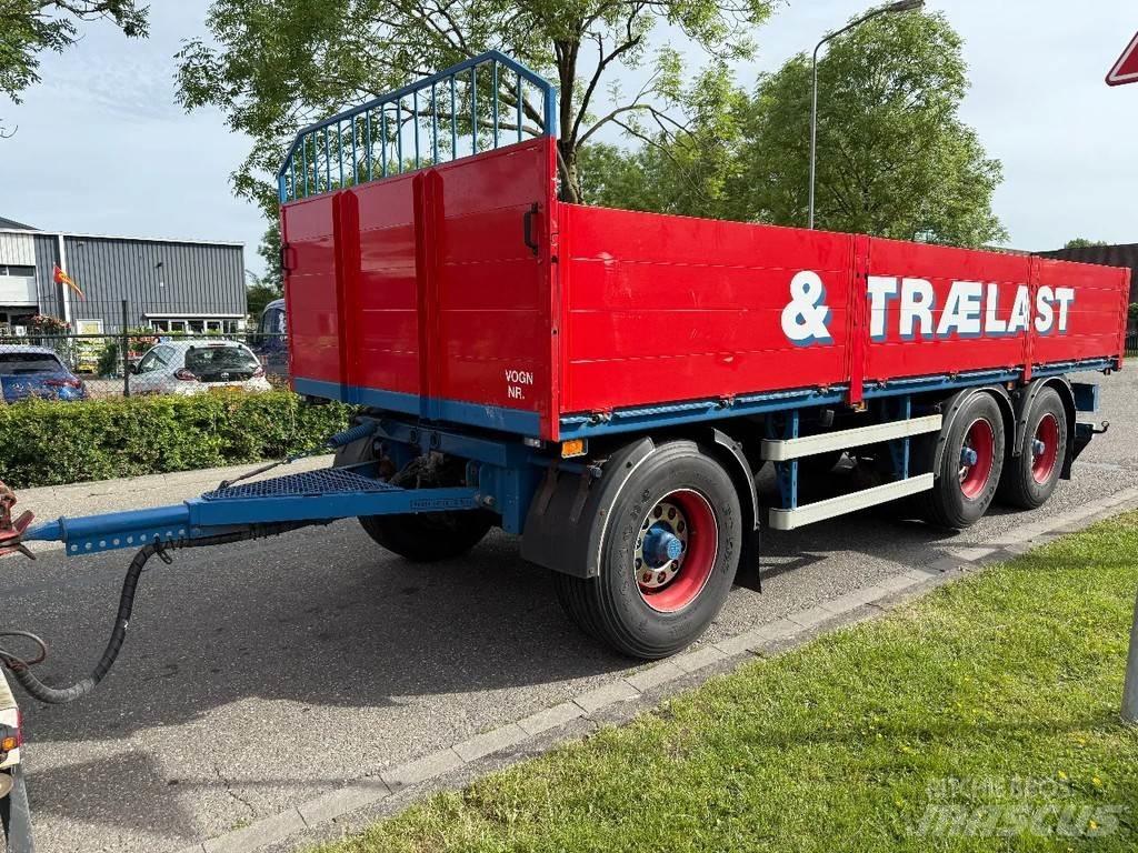 HFR 3X BPW AXLE 플랫베드/드롭사이드 트레일러