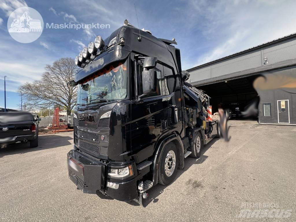 Scania R 500 크레인 트럭