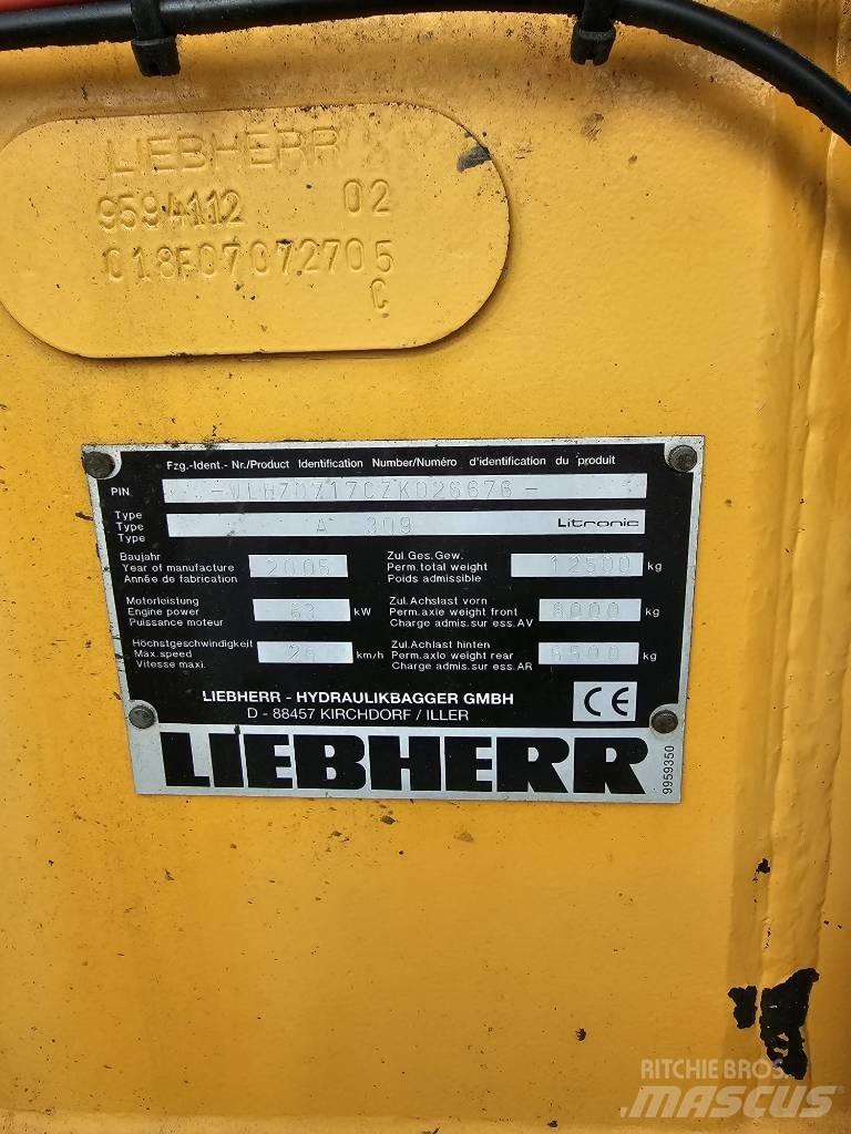 Liebherr A 309  휠 굴삭기
