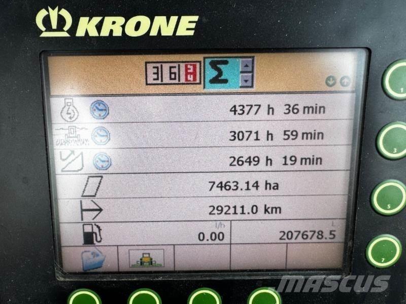 Krone Big X 500 자동 초지기계