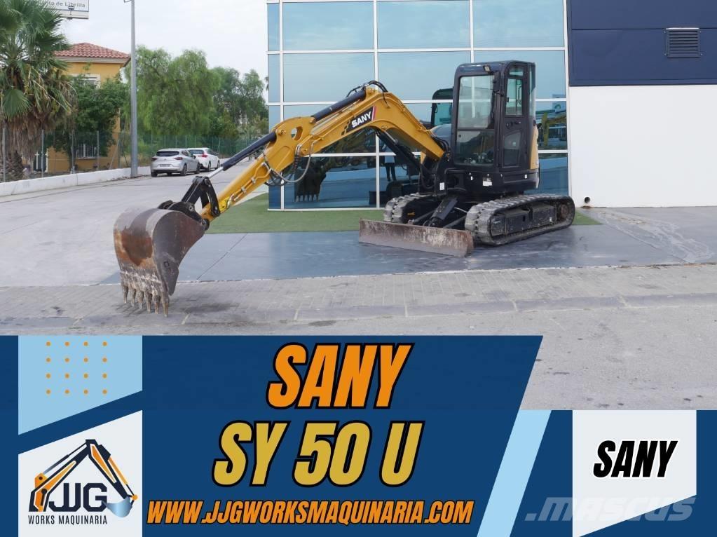 Sany SY 50 U 소형 굴삭기 7톤 미만