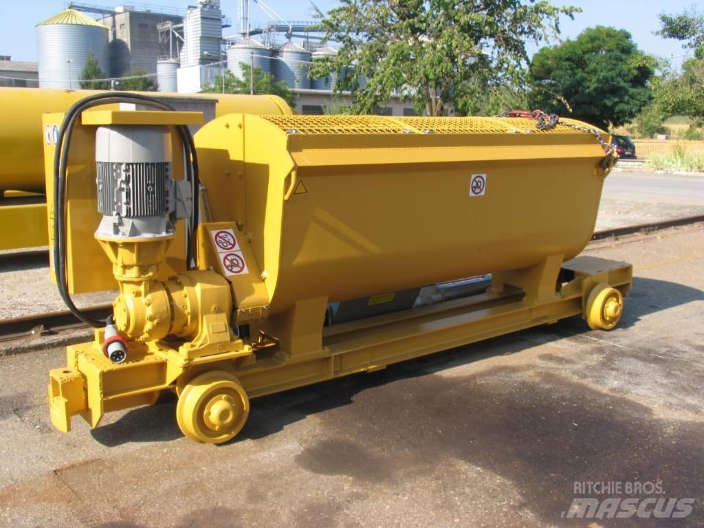  Pacchiosi Drill VM15 콘크리트 분배 붐