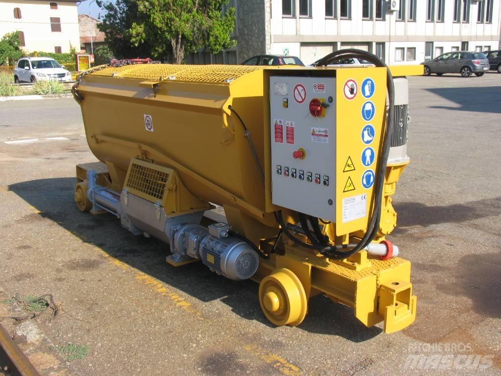  Pacchiosi Drill VM15 콘크리트 분배 붐