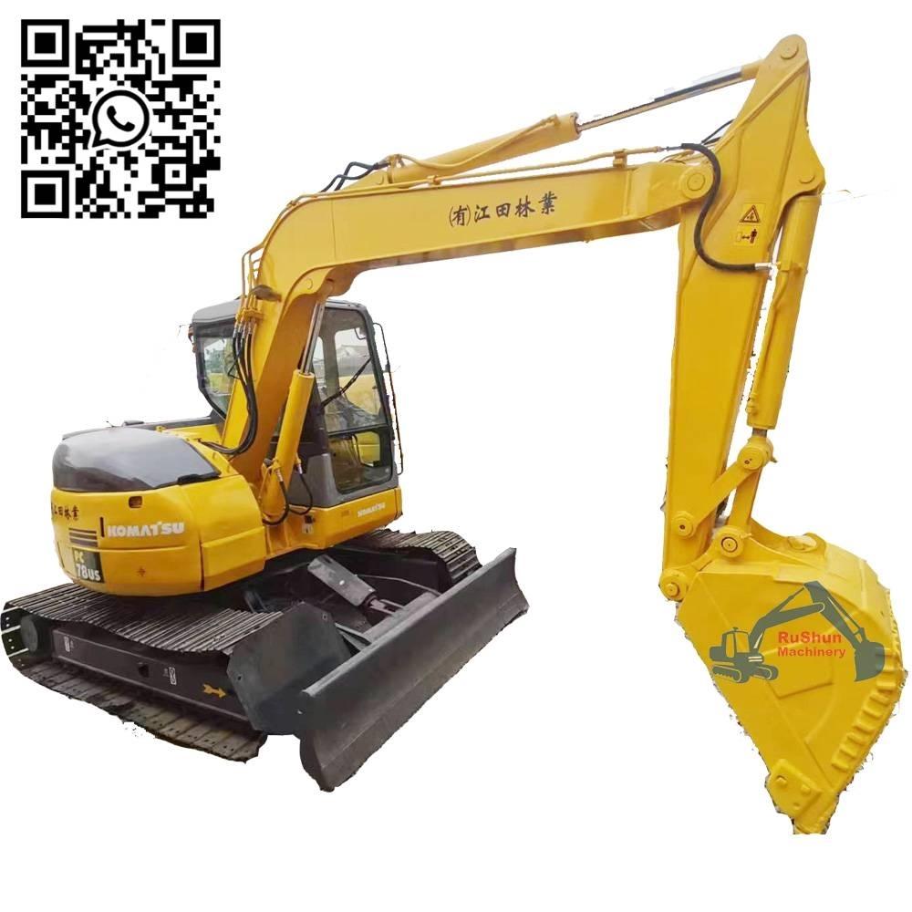 Komatsu PC78US 소형 굴삭기 7톤 미만