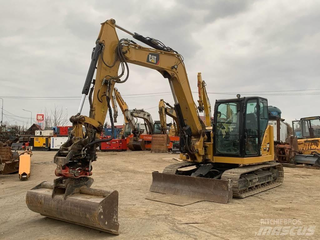CAT 308 CR 중형굴삭기 7톤-28톤