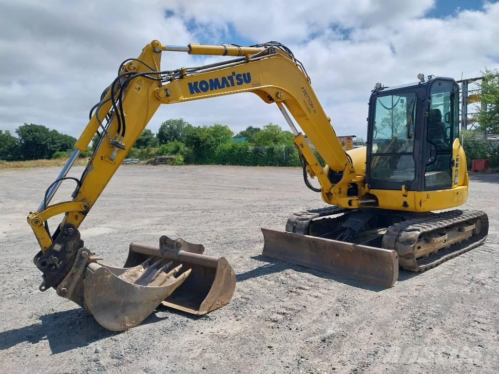 Komatsu PC80MR-5 중형굴삭기 7톤-28톤