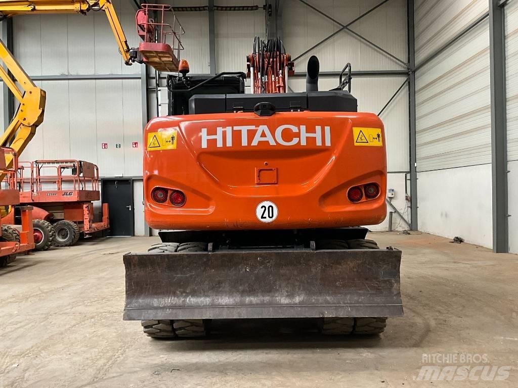 Hitachi ZX 140 W-6  휠 굴삭기