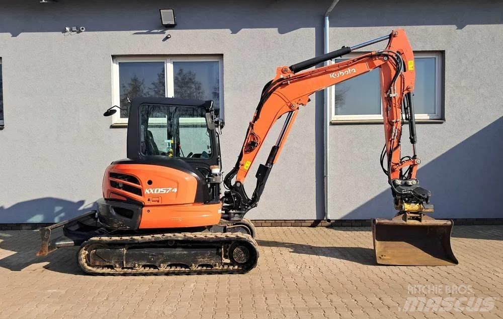 Kubota KX 057-4 소형 굴삭기 7톤 미만