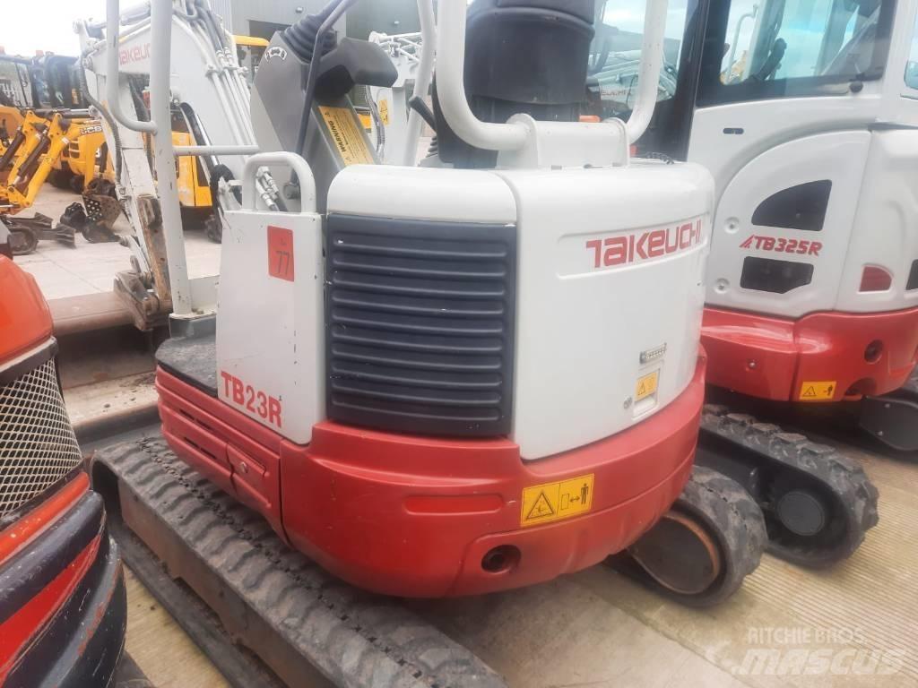 Takeuchi TB23R 소형 굴삭기 7톤 미만