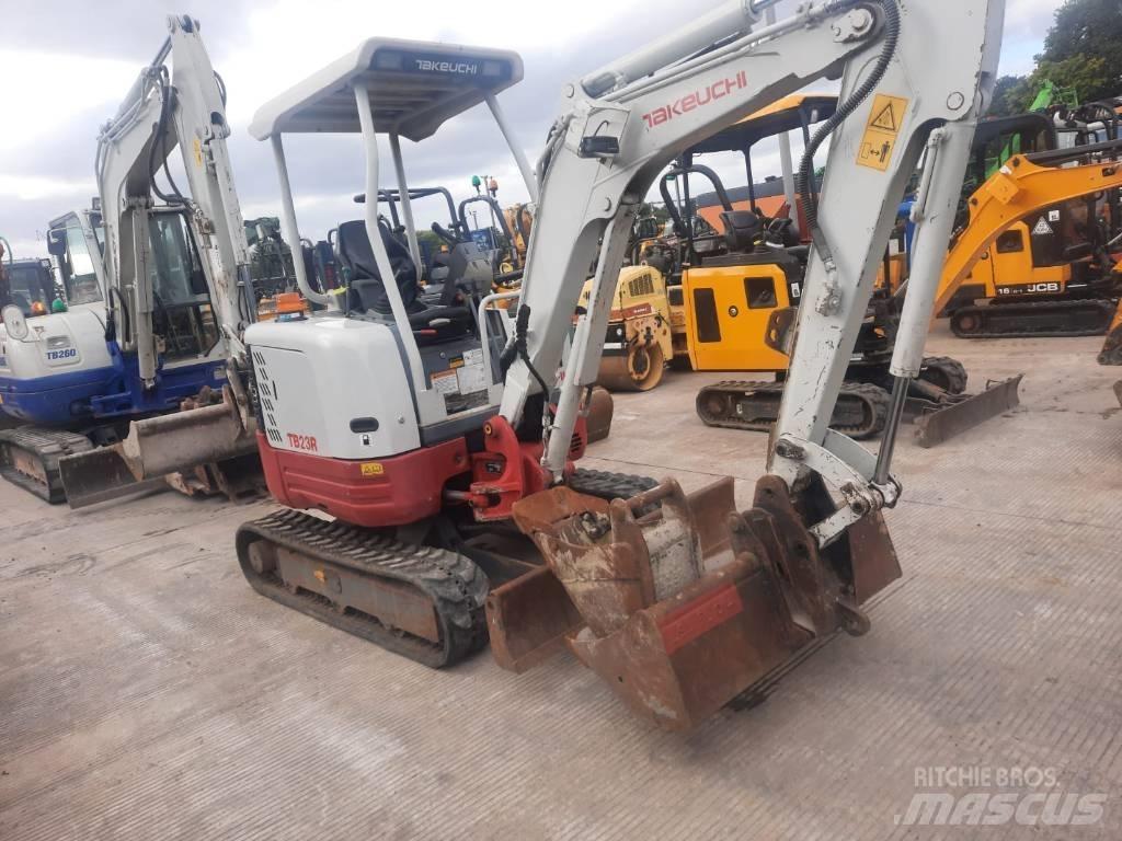 Takeuchi TB23R 소형 굴삭기 7톤 미만