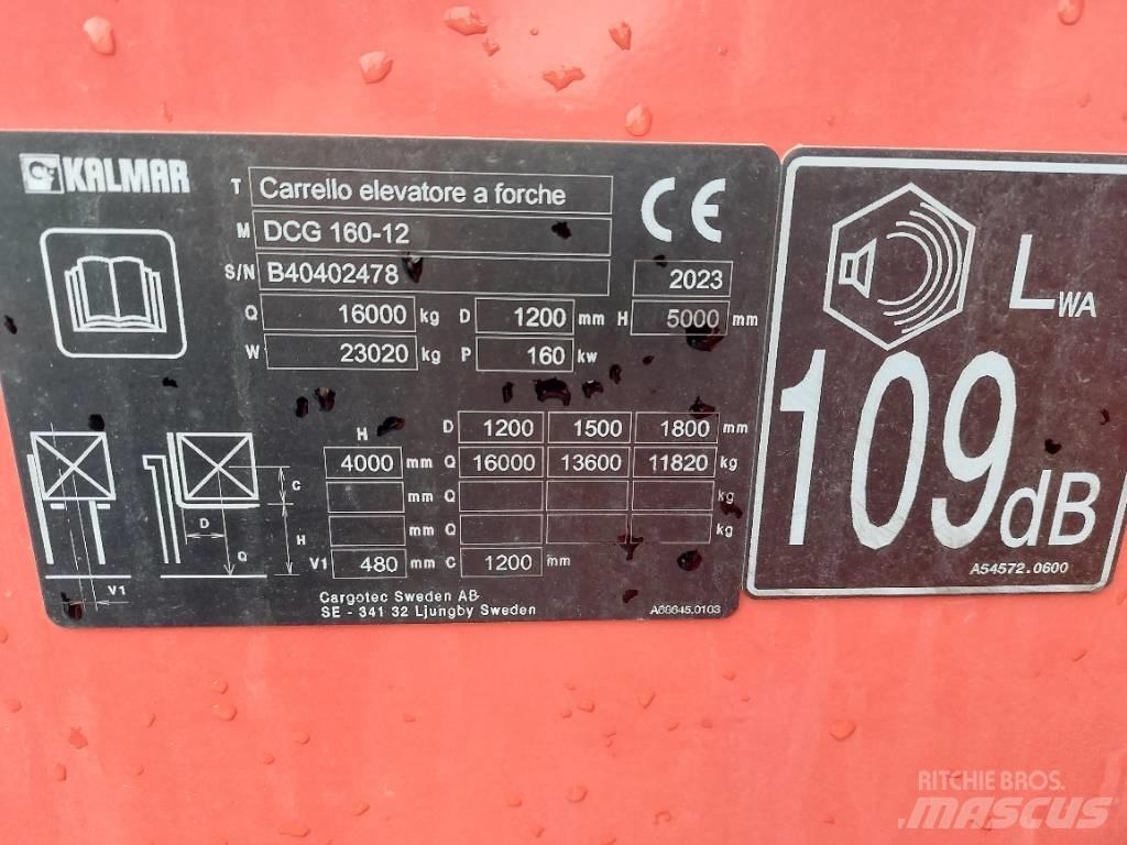 Kalmar DCG160-12 디젤 지게차