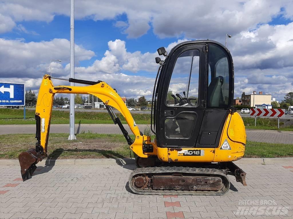 JCB 8018 소형 굴삭기 7톤 미만