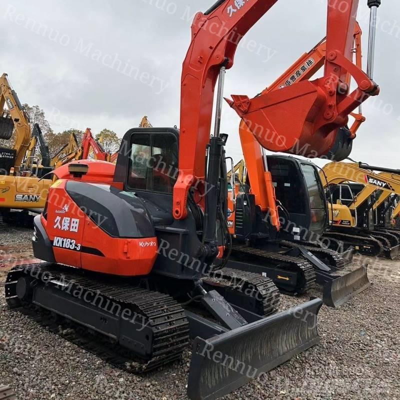 Kubota KX183 소형 굴삭기 7톤 미만