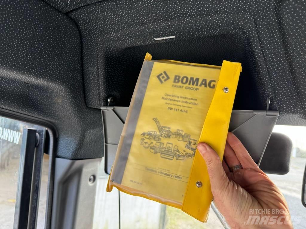 Bomag BW 141 AD-5 트윈 드럼 롤러