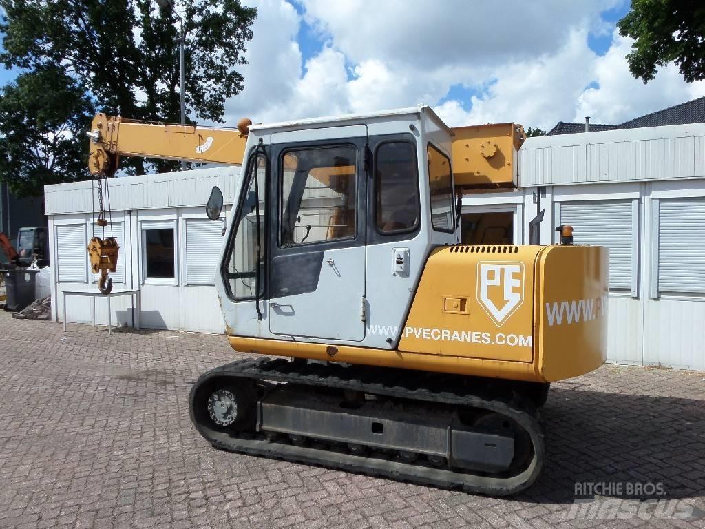 Hitachi EX 60 트랙 크레인