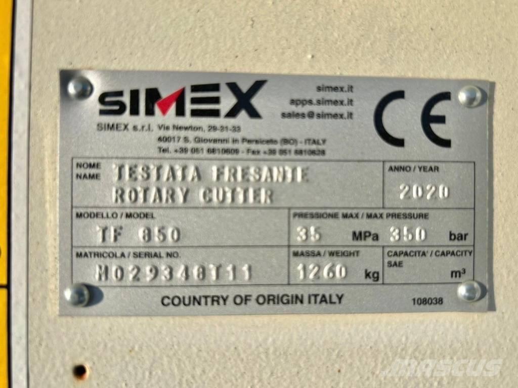 Simex TF850 트렌처