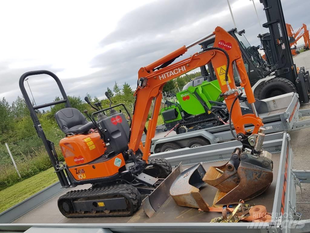 Hitachi ZX10U-2 소형 굴삭기 7톤 미만