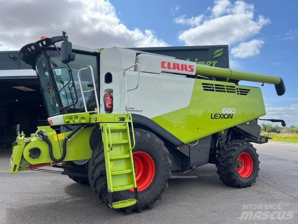 CLAAS Lexion 660 콤바인 수확기