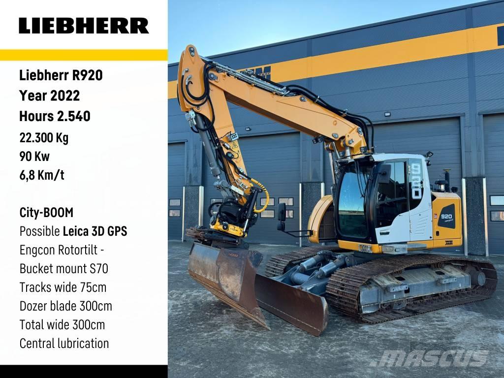 Liebherr R 920 대형 굴삭기 29톤 이상