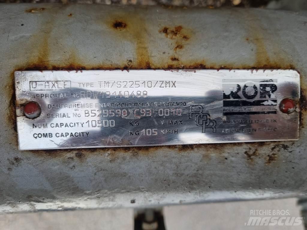  ROR TM/S22510/ZMX 차축