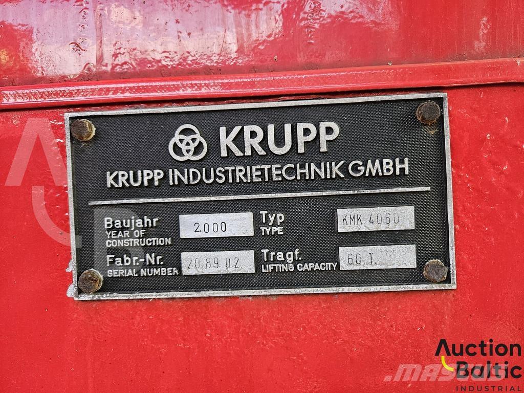 Krupp KMK 4060 크레인 트럭