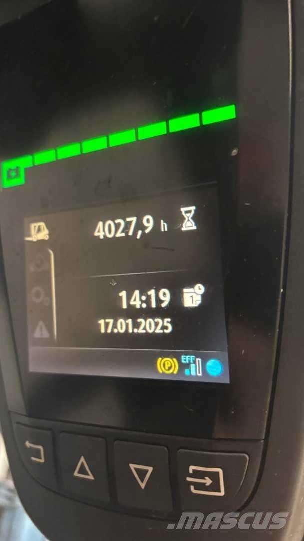 Linde E25 전동 지게차