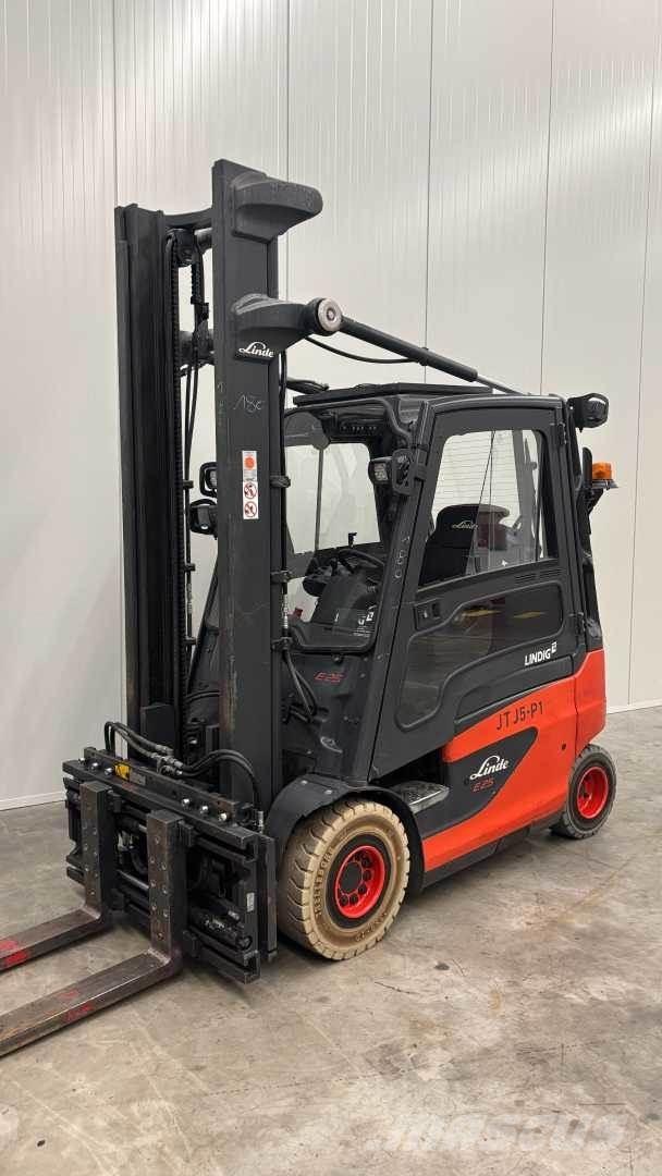 Linde E25 전동 지게차