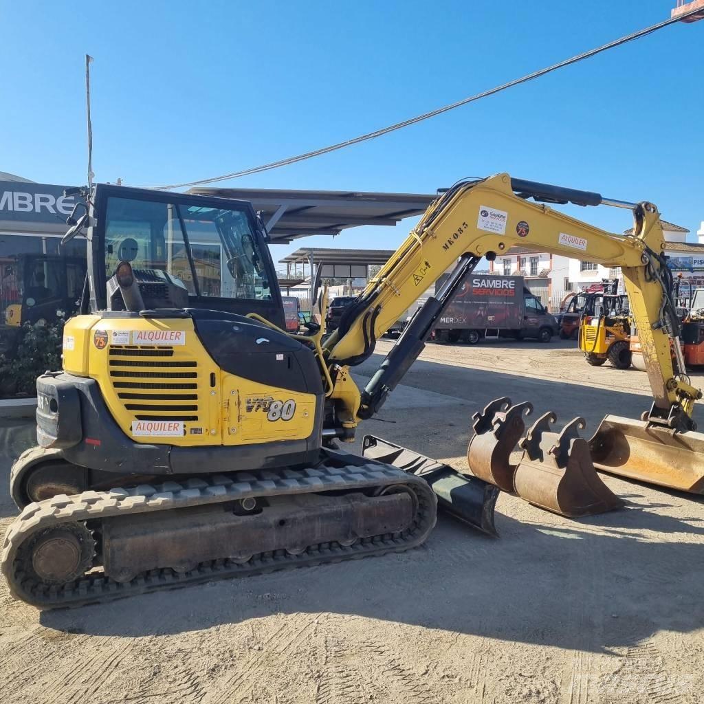 Yanmar Vio 80-1A 중형굴삭기 7톤-28톤