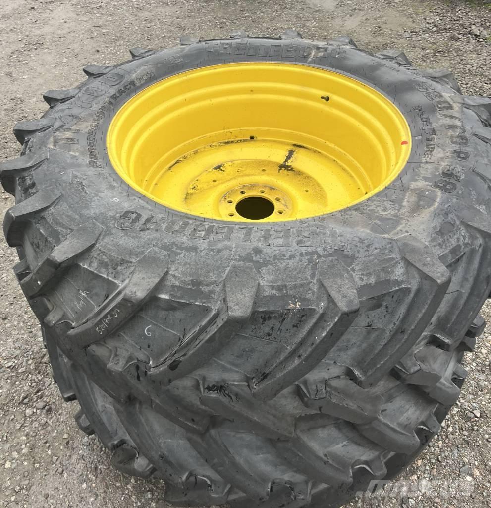 Trelleborg 520/70R38 타이어, 휠 및 림