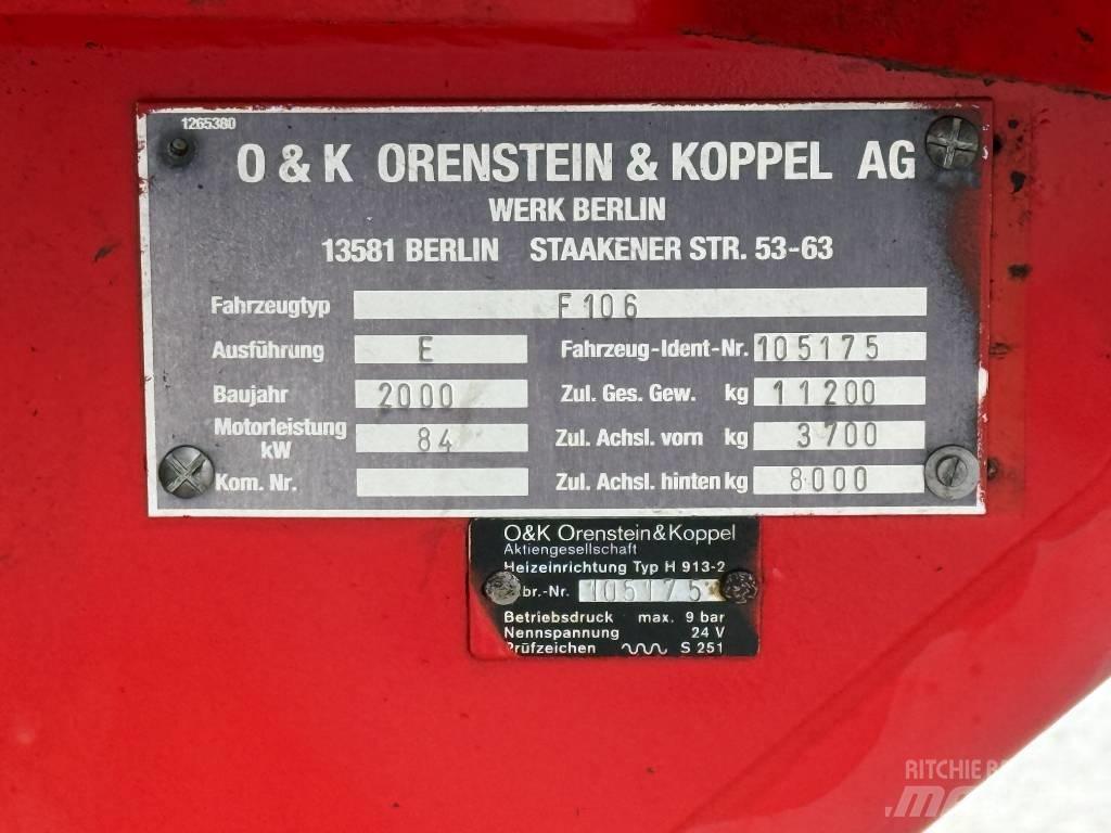 O&K F 106 그레이더
