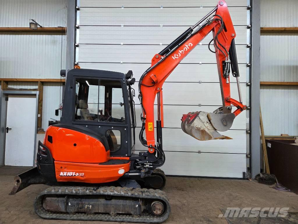 Kubota KX 101-3 A 소형 굴삭기 7톤 미만