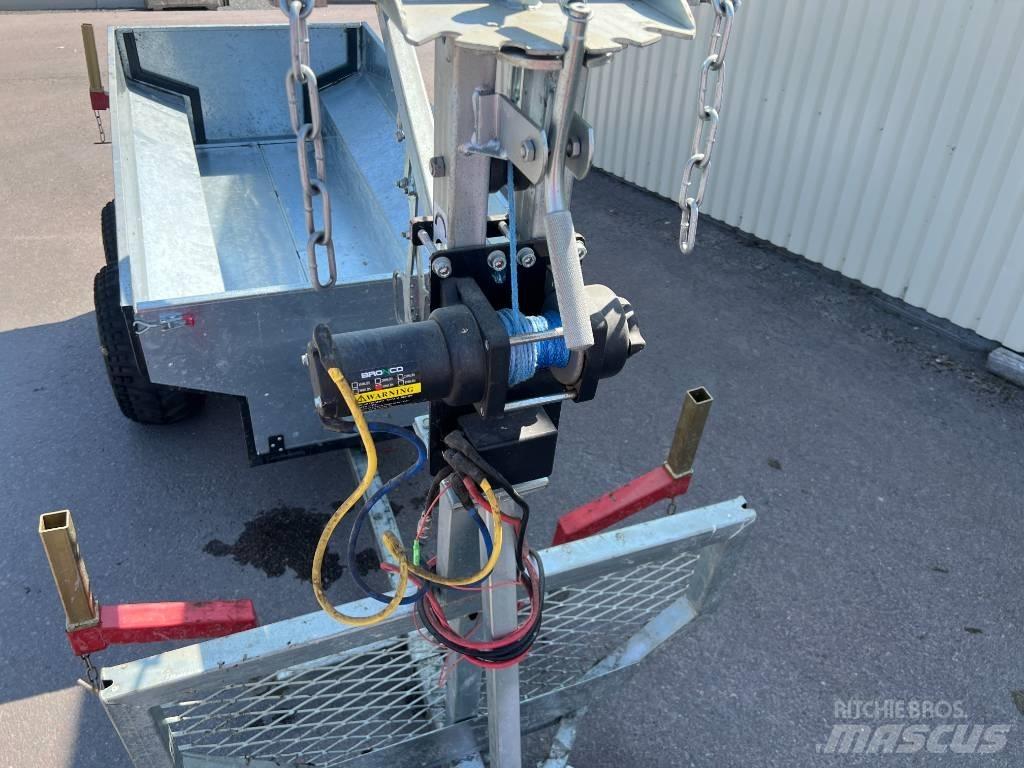 ATV Vagn Med kran 부속품