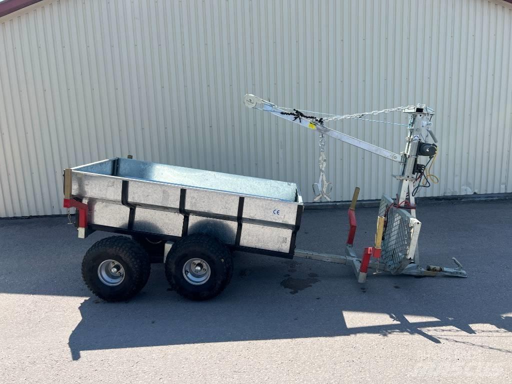 ATV Vagn Med kran 부속품