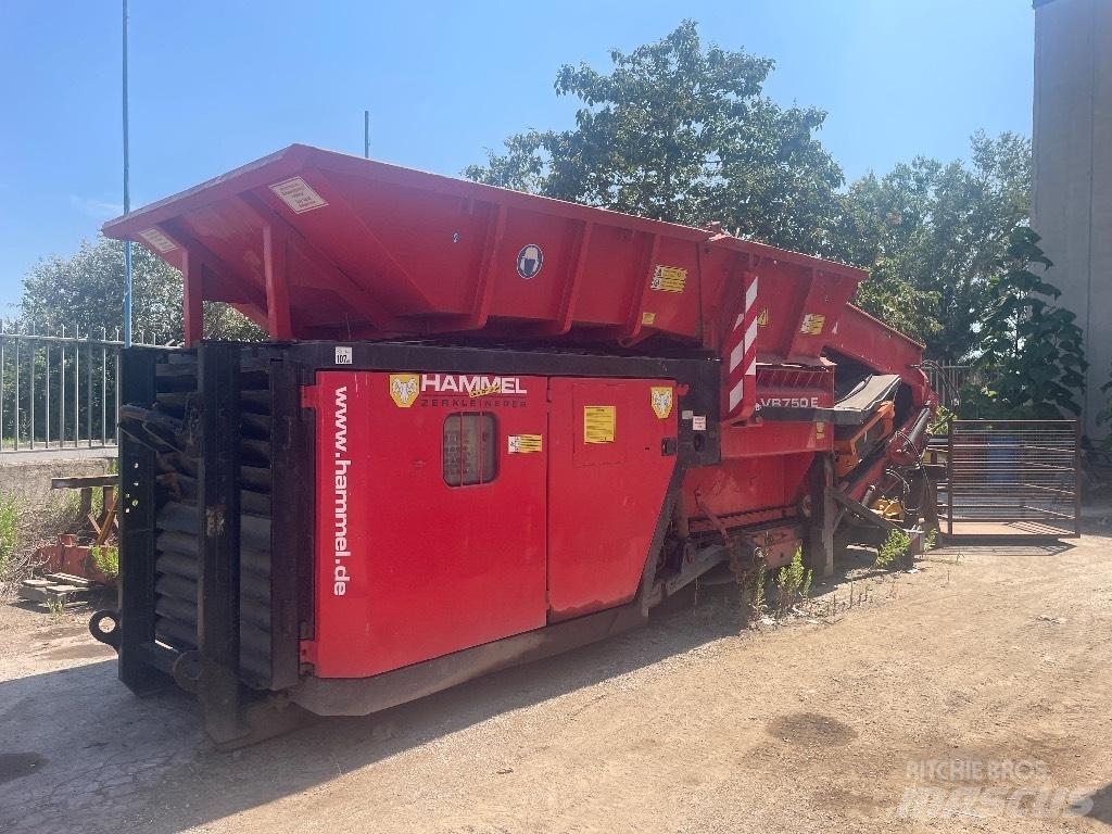 Hammel VB 750 E 폐기물 분쇄기