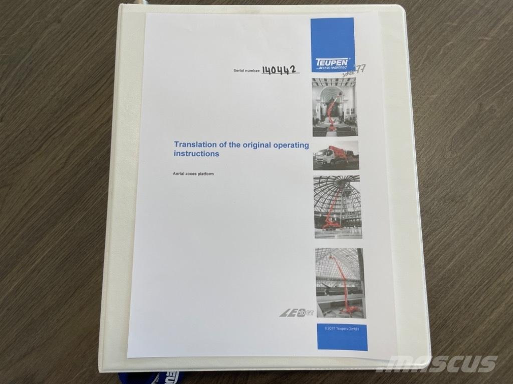 Teupen Leo 50 GT 관절형 전동이동 리프트
