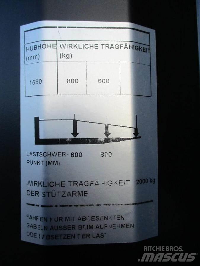 Toyota SWE 080L 포크리프트