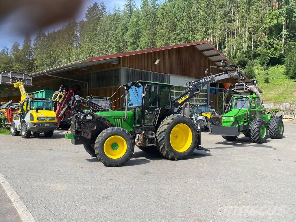 John Deere 6400 임업용 트랙터
