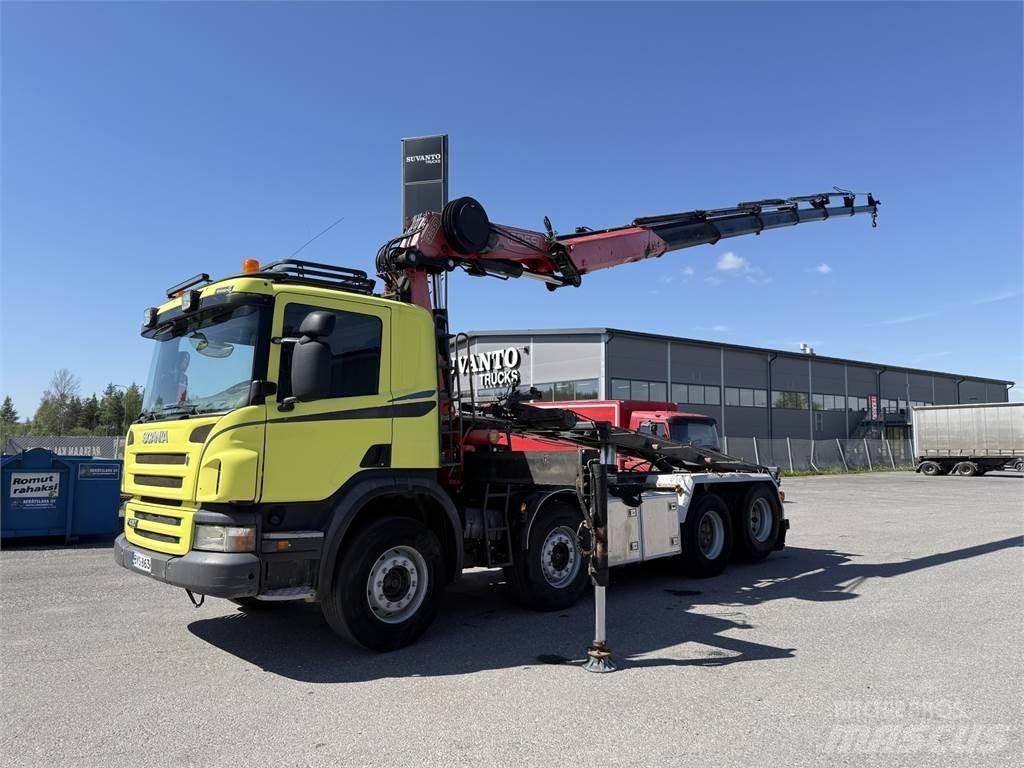 Scania P420 8X2 크레인 트럭