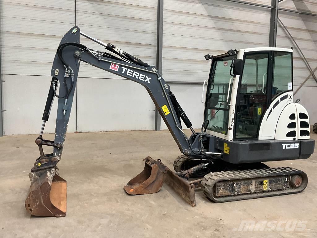 Terex TC 35 소형 굴삭기 7톤 미만