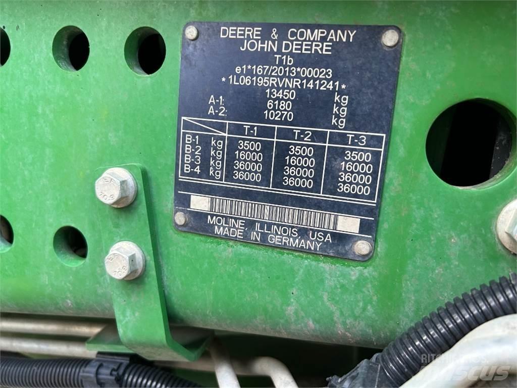 John Deere 6195R 트랙터