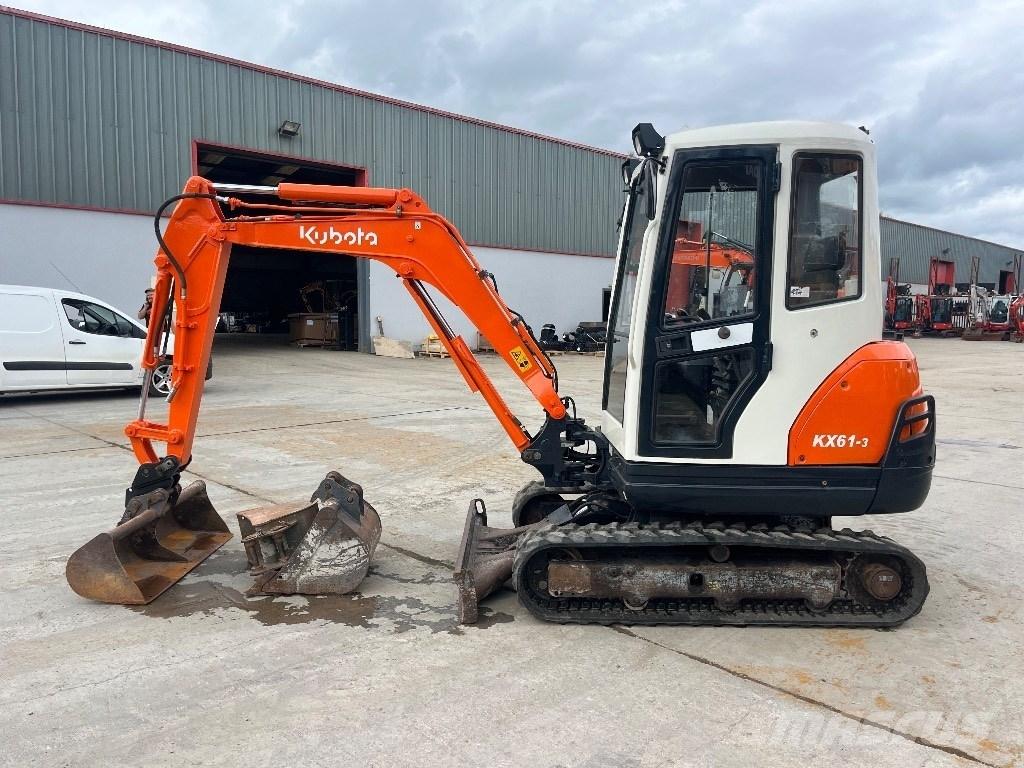 Kubota KX 61-3 소형 굴삭기 7톤 미만