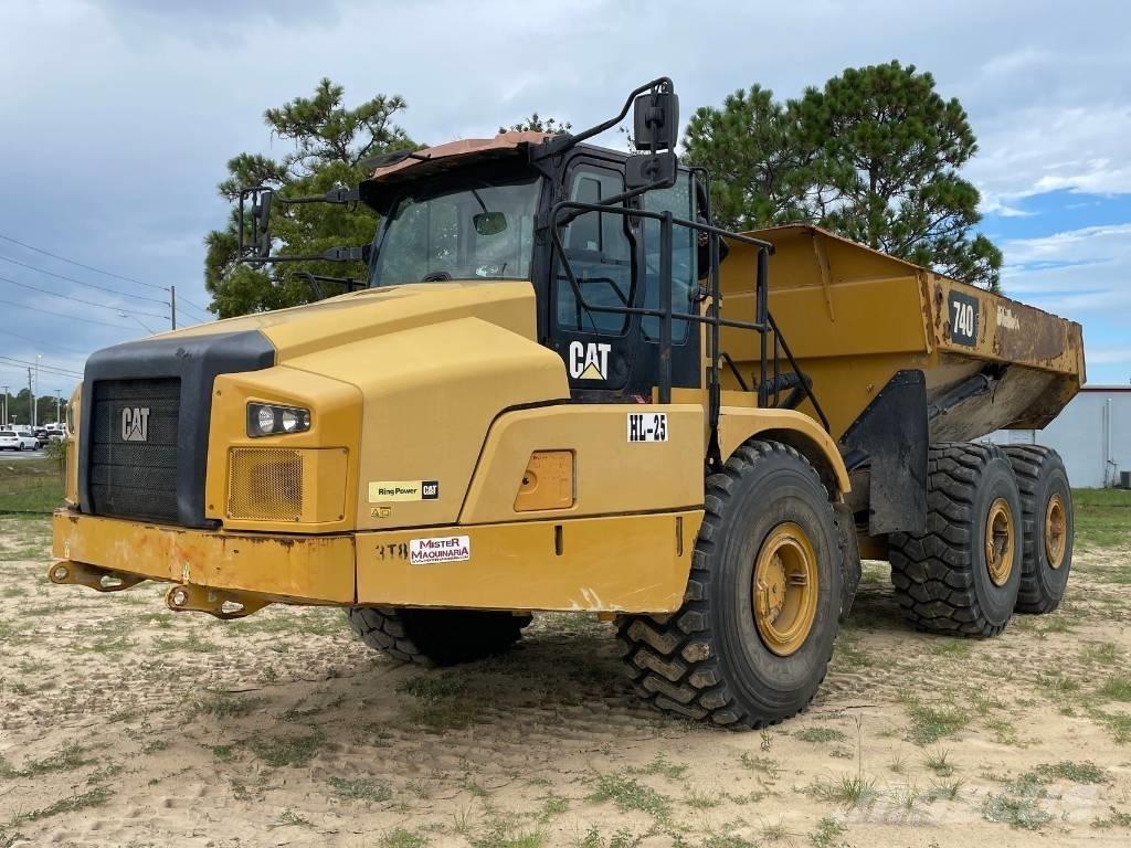 CAT 740 GC 연결식 홀러