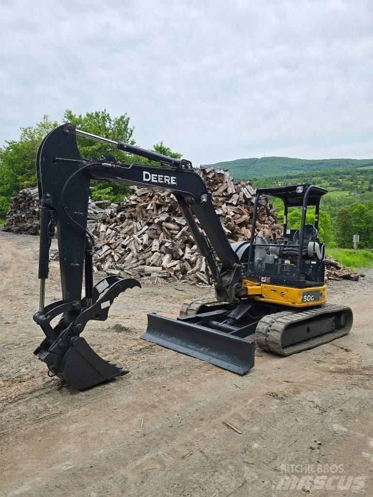 DEERE 50G 소형 굴삭기 7톤 미만