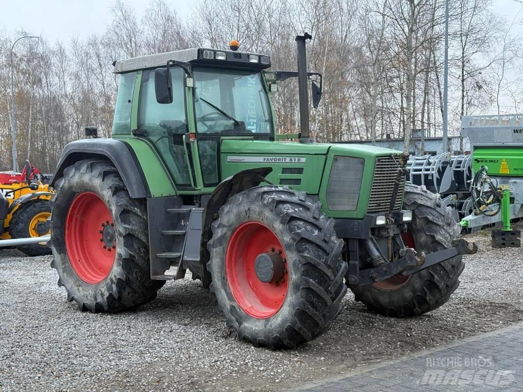 Fendt Favorit 818 트랙터