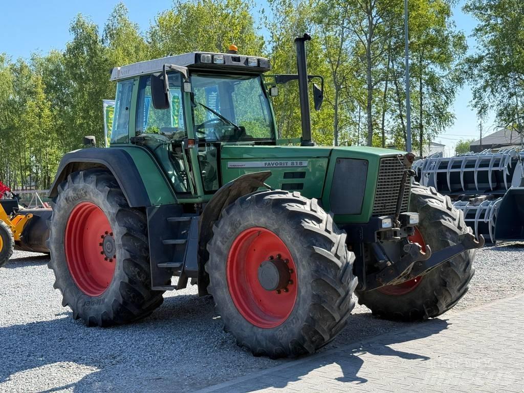 Fendt Favorit 818 트랙터