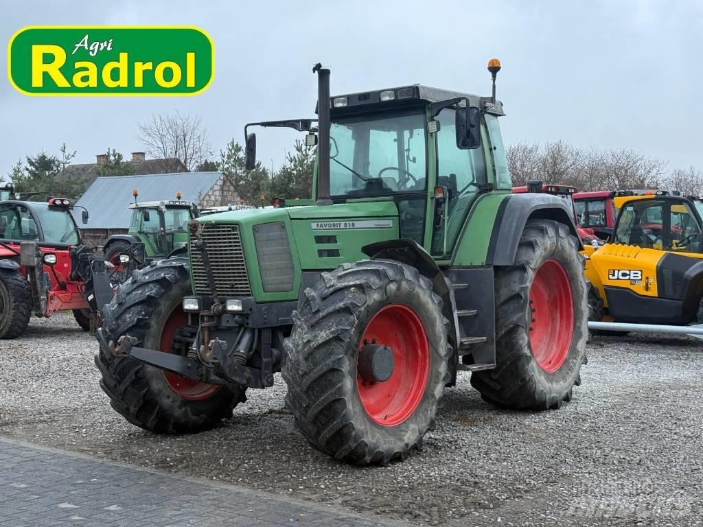 Fendt Favorit 818 트랙터