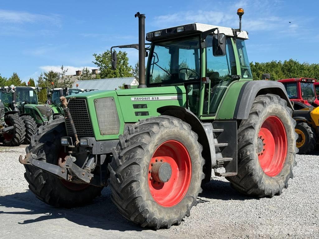 Fendt Favorit 818 트랙터