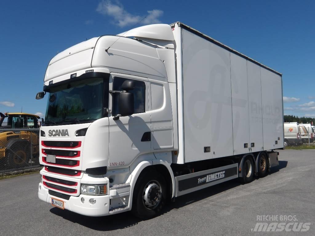 Scania R490 6x2 탑차 트럭